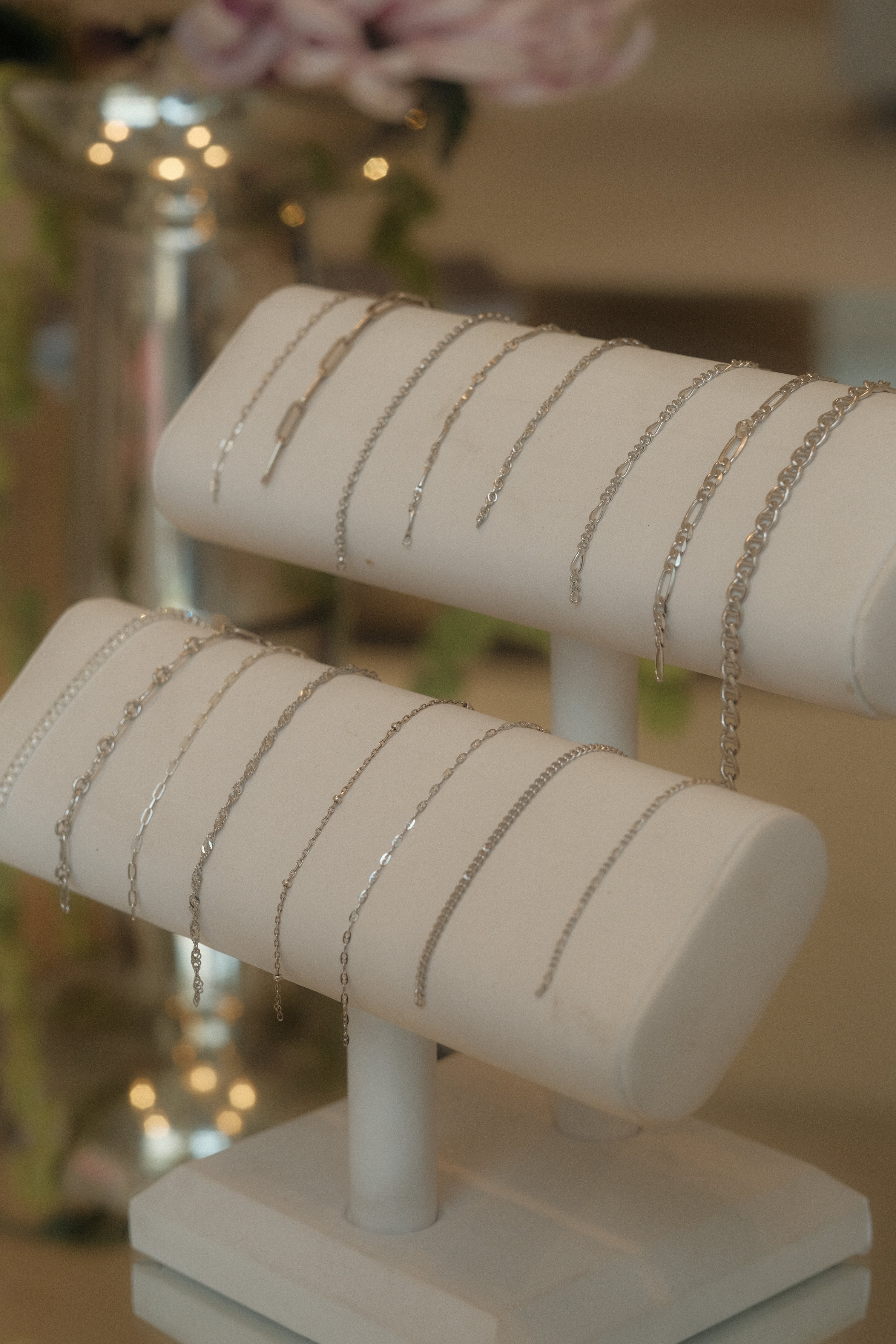 permanent jewelry Rotterdam, welded silver bracelet