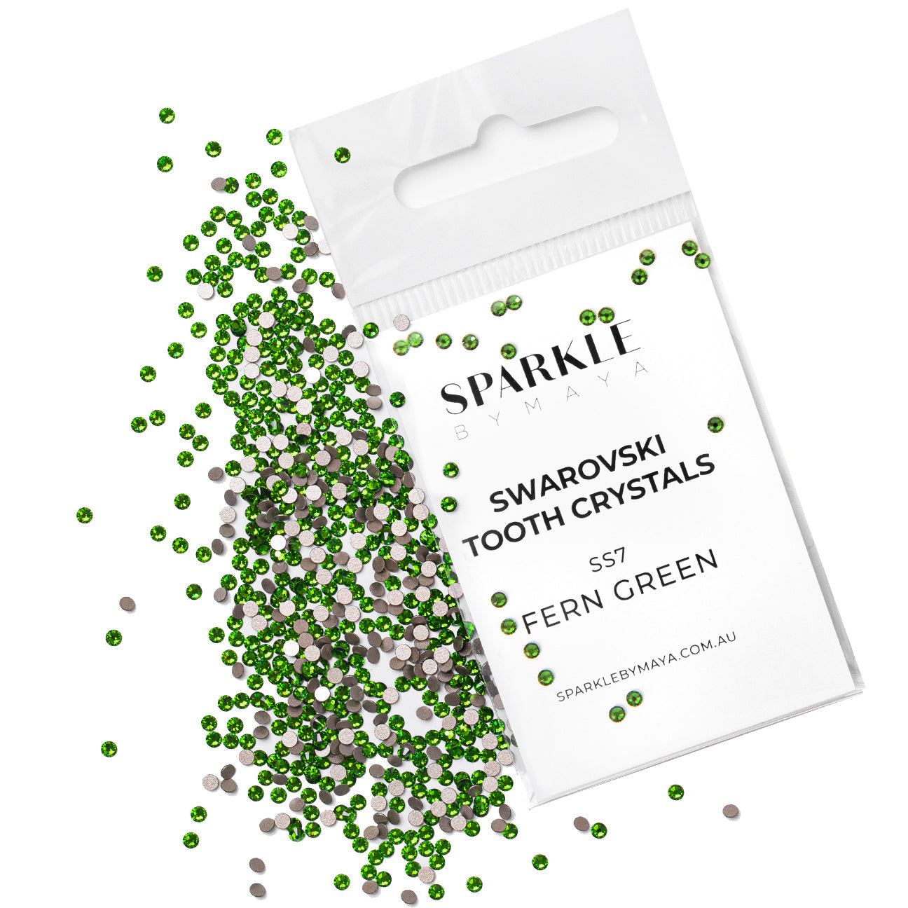 SWAROVSKI GEMS - FERN GREEN